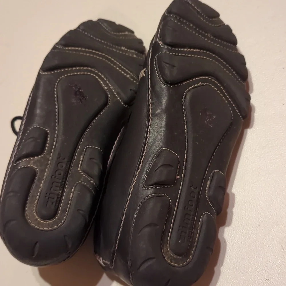 Aetrex, Zumfoot, black leather shoe/ boots. Size 10